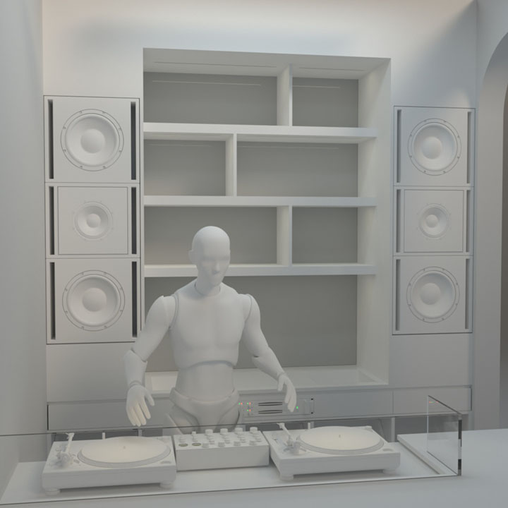 DJ booth